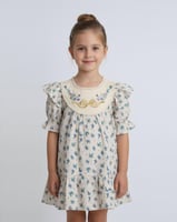 فستان بناتي بنقشة جديدة