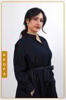 فستان جينز غامق