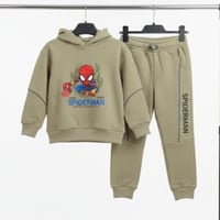 طقم سبايدر مان مكون من قطعتين ( للجنسين )