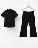 طقم مكون من قطعتين ( بنات ) كلاسيكي