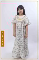 فستان بناتي بنقشة جديدة