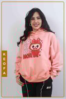 هودي اوفر سايز زهري مغسول جودة عالية بطباعة امام ا...