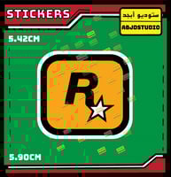 روك ستار - استكر لابتوب