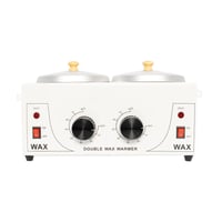 جهاز تسخين شمع حوضين مزدوج احترافي للصالونات