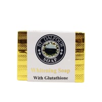 صابون دالفور الأصلي لتفتيح البشرة بالجلوتاثيون