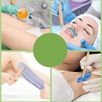 أعواد خشب لشمع ازالة الشعر-100 حبة