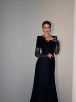 فساتين معلومات القماش خامه مخمل كوري + دانتيل فرنس...