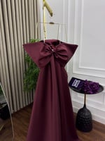 فساتين الالوان2 الفخم وصل فستان ميكادوكلفه تطريز