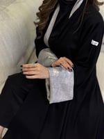 إنترنت مع أكمام سواره رمادي