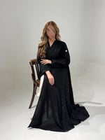 كتان مع تدخيلات جاكار