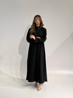 كتان مع تدخيلات كتان مطبوع