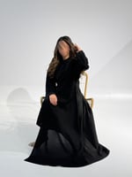 كتان مع تدخيلات كتان مطبوع