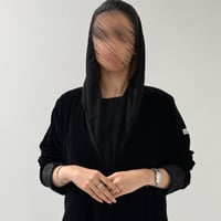 مخمل مع تدخيلات شيفون مخمل