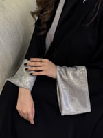 إنترنت مع أكمام سواره رمادي