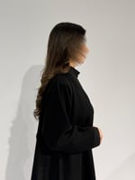 كتان مع تدخيلات كتان مطبوع