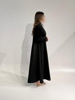 كتان مع تدخيلات كتان مطبوع