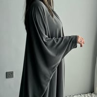 كريب أمريكي رمادي نص بشت