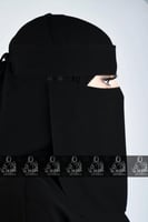 نقاب وسط مقوى بربطة