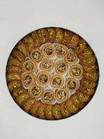 عش البلبل مع مبرومة - Nightingale's nest with twis...