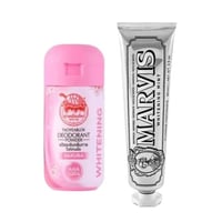 معجون أسنان بنكهة النعناع لتبييض البقع العميقة معا...