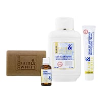 مجموعه التبييض والتفتيج للوجه والجسم من فير اند وا...