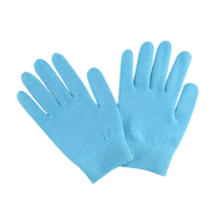 قفازات جل لترطيب اليدين من سبا سيستم - أزرق