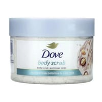 مقشر دوف بخلاصة مسحوق المكاديميا وحليب الأرز 298 ج...