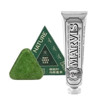 الصابونة الخضراء الصينية معا معجون أسنان بنكهة الن...