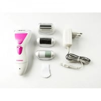 ماكينة إزالة الشعر 4 في 1 Gemei GM 7006 بيضاء قابل...