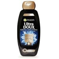 غارنييه الترا دوكس شامبو بالفحم الاسود وزيت حبة ال...