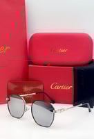 نظارة ماركة كارتير فضي