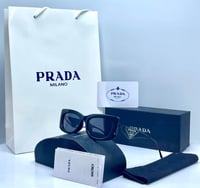 نظارة ماركة برادا اسود كامل