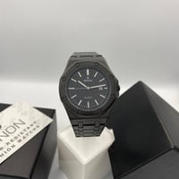 ساعة ماركة بينون اسود كامل تصميم ادمرز