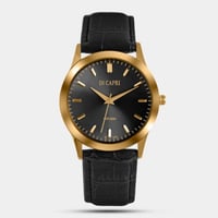 ساعة ماركة دي كابري جلد