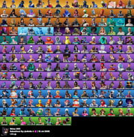 ايبك اساسي 200+ سكن و سكن GLOW و رقصة لوحه ينربط س...