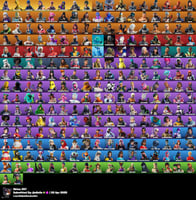 250+ سكن و رقصة لوحه و توتيش و طور الزومبي القديم