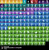 ايبك اساسي 180+ سكن و سكن TIKI TACKLER و رقصة كاس...