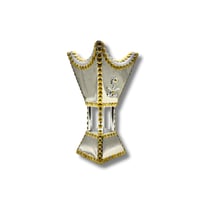 مباخر باكستانية فضي مسمار ذهبي