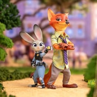 ديزني – زوتوبيا : طقم الشخصيتين نِك وجودي