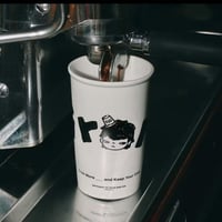 هيرونو – كوب سيراميك بتصميم أكواب الورق