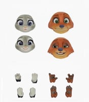 ديزني – زوتوبيا : طقم الشخصيتين نِك وجودي