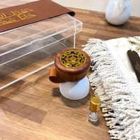 هدية رمضانيه بالجلد مع طقم الصلاه