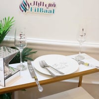 طقم ملكة فضي