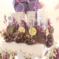 توزيعات الاوركيد 36 قطع مع الفلين