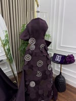 فستان سواريه ميكادو ليزر بفصوص لامعة – تصميم ملكي...