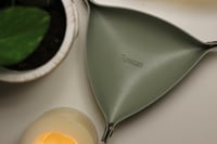 سلة جلد مع كتابة الأسم