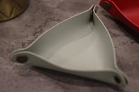 سلة جلد لمكتبك او منزلك او توزيعات بالأسم اوالأحرف...