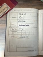 كتيب عمل ألماني 1940