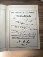 كتيب لجبهة العمل الألمانية 1930