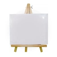 لوحة كانفس صغيرة A5 مع حامل | LOTUS